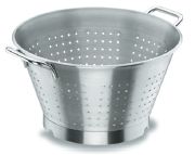 ALGUIDAR PERFURADO 32CM INOX